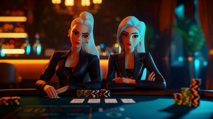 Dice cup being shaken and result window showing dice faces